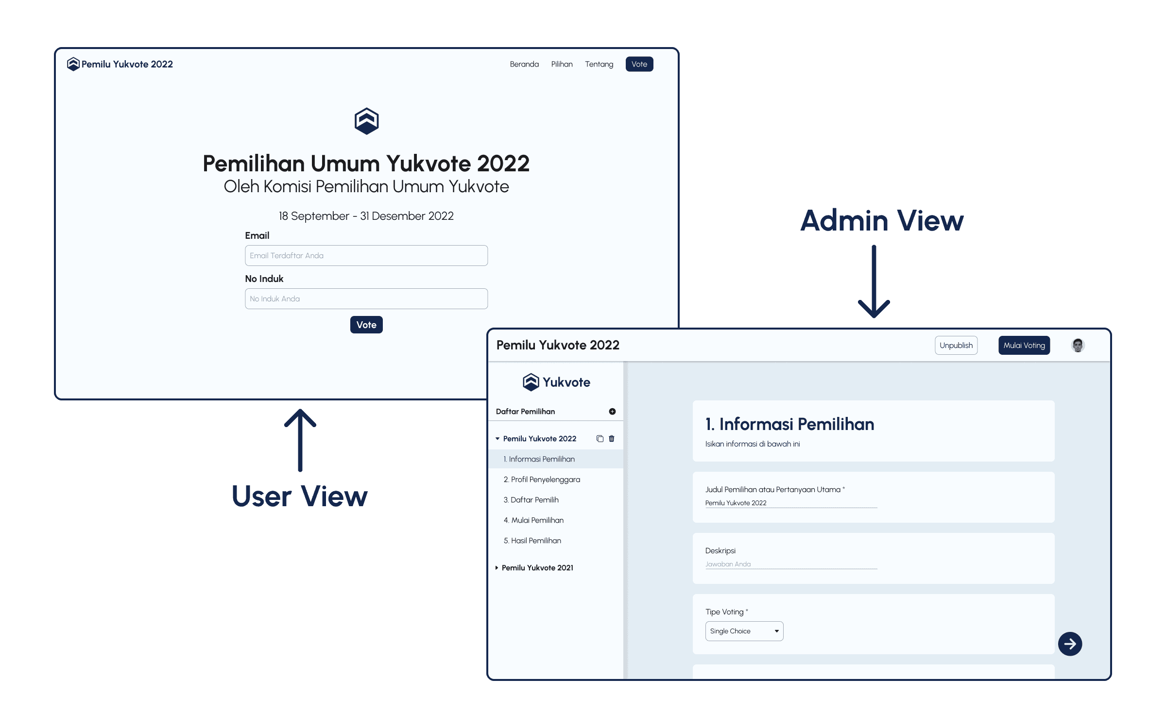 Yukvote Platform Preview